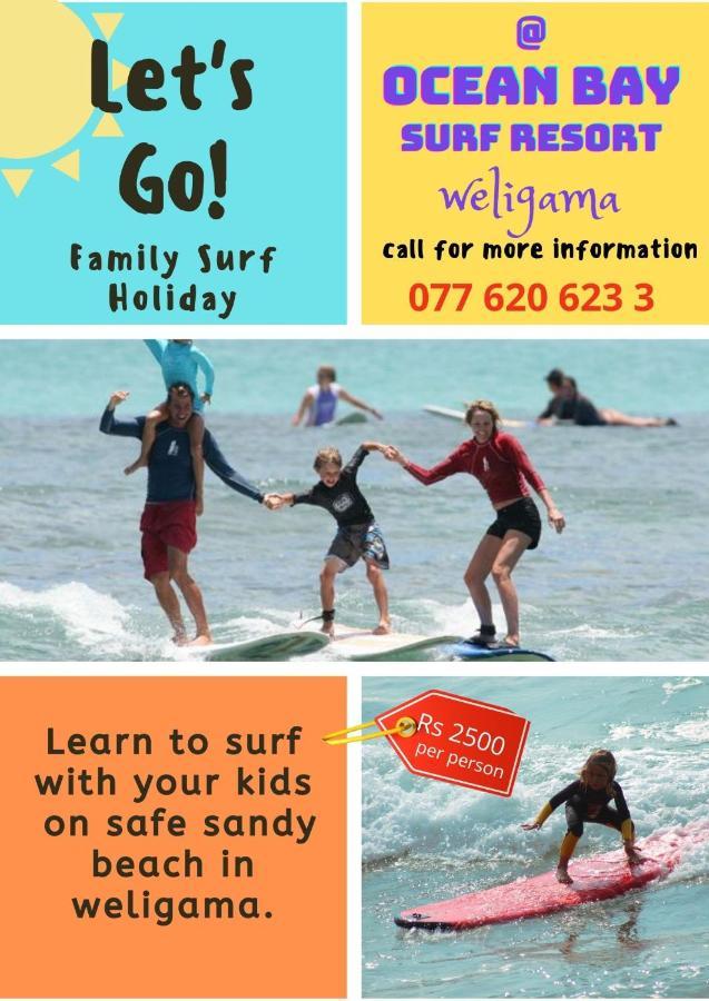 Ocean Bay Surf Resort Weligama Buitenkant foto